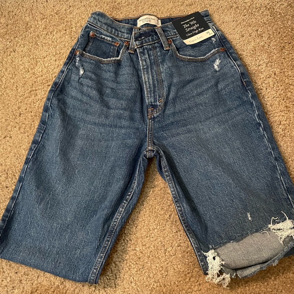 Curve Love Ultra High Rise 90s Straight Jean